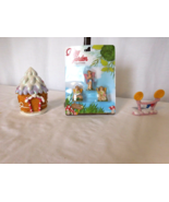 Miniature Fairy &amp; Garden House Figurines And Accessories, 5 Piece Set NEW - £6.99 GBP