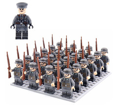 WW2 Military Collection Nazi Germany Army Set A 25 Minifigures Lot - £22.01 GBP