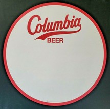 Vintage Columbia Carling Beer Brewery 18&quot; Paper Old Tavern Store Display - £8.61 GBP
