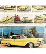 1958 Mercury Marauder V-8 Car Advertisement Automobilia Life Magazine HM2Y - $41.18 CAD