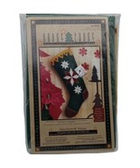 Hodge Podge Folk Art Felt Quilt Applique Christmas Stocking Stars Quick ... - £8.13 GBP
