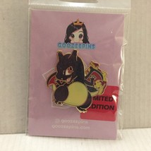 New Goozeepins Pokemon Chibi Fire Lizard Wondercon Limited Edition Pin - $27.85