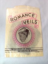 1950s Romance Face Veil Ladies USA in original bag Navy Vintage Fascinator Acc - £15.48 GBP