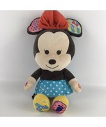 Disney Hooyay Hug &amp; Play Talking Baby Minnie Mouse 15&quot; Plush Musical Lea... - $28.66
