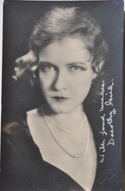 Dorothy Gish Signed Photo - Star Of Silent Era Of Films w/COA - £258.71 GBP
