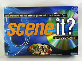 Scene It? Movie Edition 2003 DVD Trivia Board Game Mattel Complete Excel... - $11.76