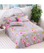 SiaSieaSea Bed sheets, Comfortable Sleep Bed Sheet, Flower Pattern, 200 ... - £11.75 GBP