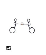 Horse Bit 5” Mouth 6 ¾” Cheeks Western Cowhand Curb with Copper Rollers ... - $42.57