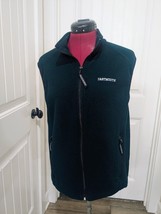 Vintage Dartmouth College Black diamond Vest sz SMALL dark Green Fleece Full-zip - $40.00