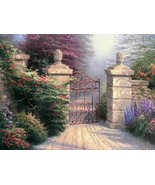 Thomas Kinkade &quot;Sweetheart Gardens&quot; Brookside Hideaway. Lithograph Hand ... - $684.63 CAD