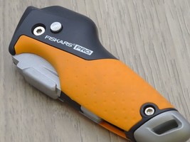 Fiskars Pro 5 in. Folding Pro Utility Knife Orange 1 pk -Pack of 1 - £27.94 GBP