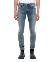 DIESEL Hombres Jeans Pitillo Sleenker Sólido Azul Talla 28W 32L 00SWJF-R... - $68.39