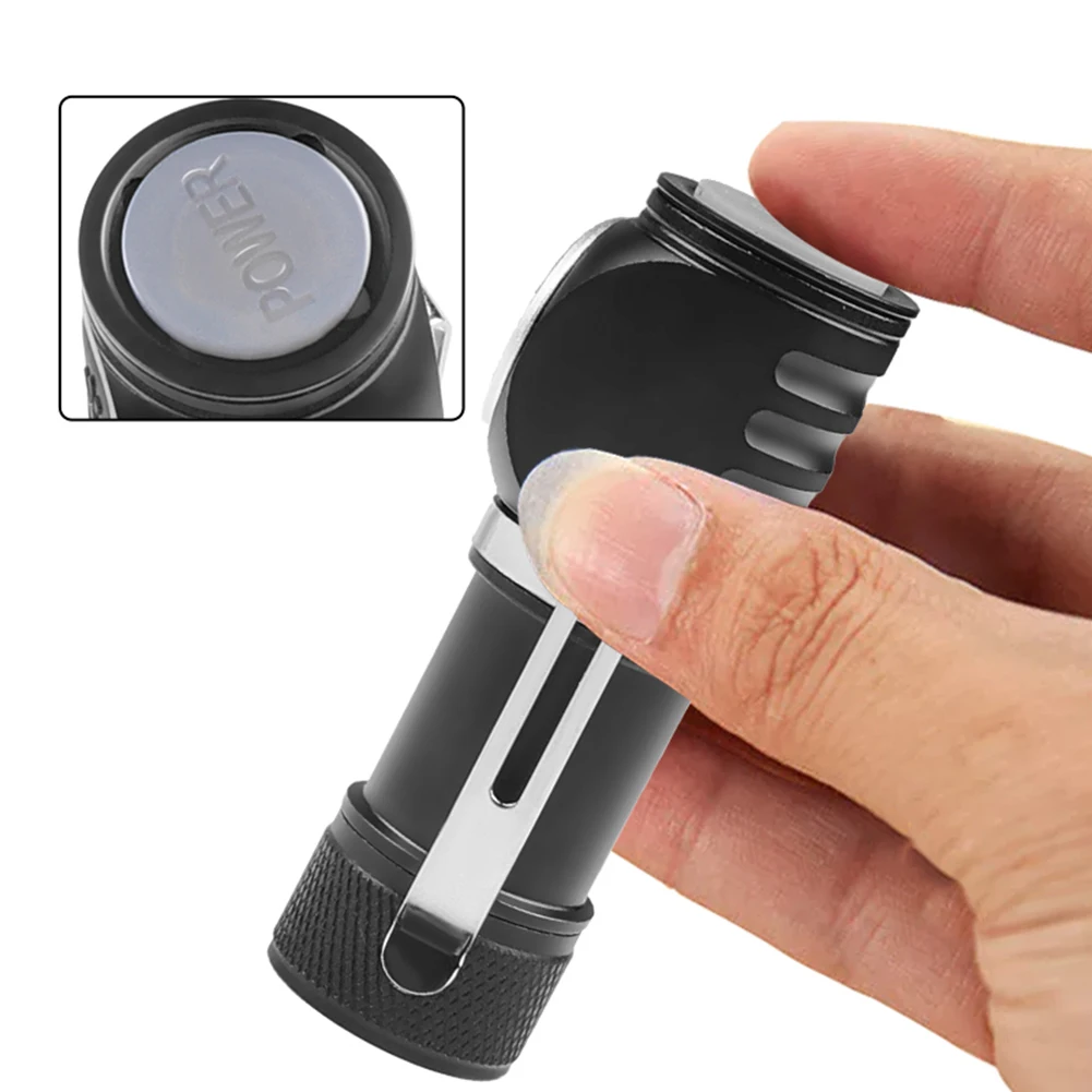 Mini Headlight Multifunction Head Flashlight Type C Rechargeable Camping Light 3 - £12.51 GBP+