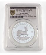 2018 1 Oz. Silber Krugerrand Proof PCGS PF69DCAM Tumi Tsehlo Erster 389 - $272.11