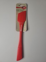 Betty Crocker Red Silicone Scraper Spreader 10 1/2&quot; long kitchen baking utensil - £3.88 GBP