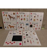 American Girl Scrapbook 5pc Sticker  Sheets - $147.31 MXN