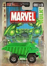 2004 Maisto Marvel Die-Cast Collection Series 2 #28 HULK QUARRY DUMP Green - $9.80