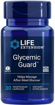 GLYCEMIC GUARD BLOOD SUGAR GLUCOSE HEALTH  30 Vege Caps LIFE EXTENSION - $31.49