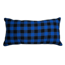 Blue Checkered Bear Campfire Pillow - €29,01 EUR