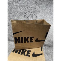 NIKE Paper Brown Shopping Bags XL 10 Pk Sz XL 20in x 20in x 7in New - £29.93 GBP