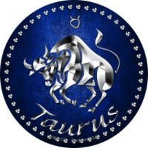 Taurus Novelty Circle Coaster Set of 4 - £15.92 GBP