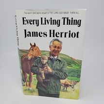 1992 Every Living Thing James Herriot St Martin&#39;s Press Hcdj First Edition Vg - £22.24 GBP