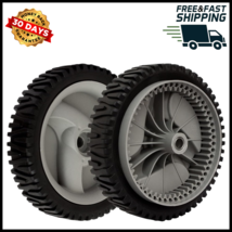 2 Front Drive Wheel for Honda Husqvarna Craftsman Black Max Self Propell... - $625.67 MXN