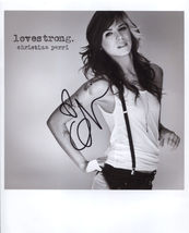 Christina Perri SIGNED 8&quot; x 10&quot; Photo + COA Lifetime Guarantee - £55.30 GBP