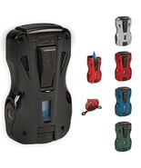 Lotus GT Cigar Lighter Twin Flames Metal Housing w/ Punches Choose Color - $68.37 CAD