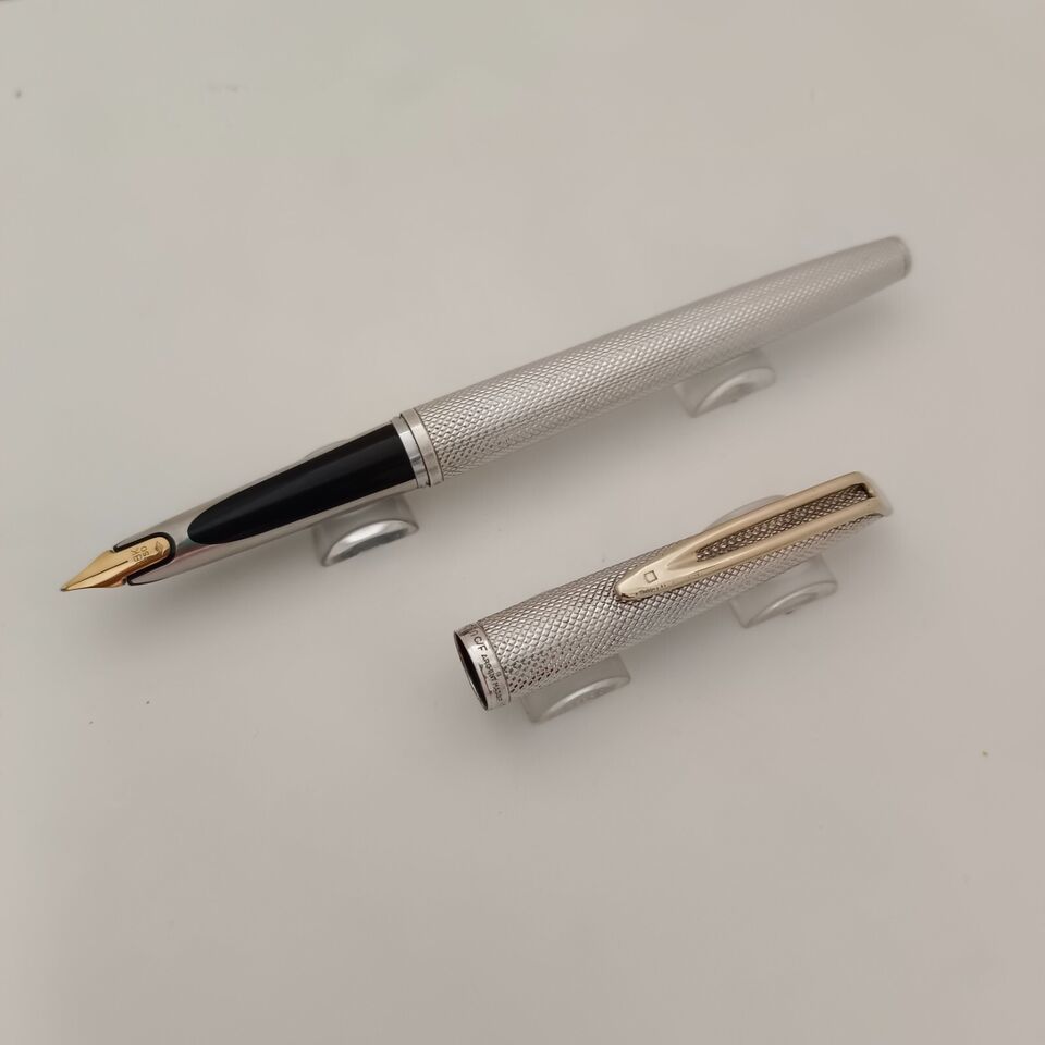 Waterman C/F Plaque OR G Fountain Pen Vintage Made in France - £195.31 GBP