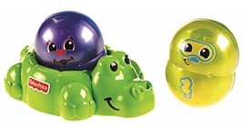 Fisher-Price Topzy Tumblers Tubtime Tumblers Alligator Crocodile Beans NEW - $49.49