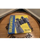 Bushnell 13-1250 12 x 50 Wide Angle Binoculars w Case &amp; Lens Caps - $890.85 MXN