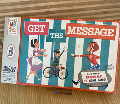 Vintage 1964 game. Get The Message- complete set . vintage game shows. - £15.69 GBP
