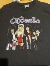Vintage Cinderella &#39;Night Songs&#39; T-shirt shirt XL 1986 - super soft! Poison/Ratt - £169.68 GBP