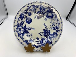 Williams-Sonoma French Blue Bouquet Japanese Garden Salad / Dessert Plate - £31.96 GBP