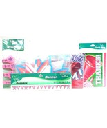 4 Piece Hallmark Party Express Go Team Banner Napkin 4 Wristband 8 Thank... - €17,35 EUR