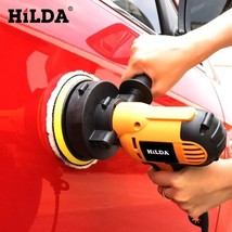 HILDA Electric Car Polisher - Adjustable Speed Waxing Tool for Auto Sanding - £42.24 GBP
