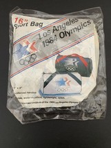 VINTAGE 1984 Los Angeles Olympics 16&quot; x 9&quot; Sports Bag *SEALED* - £108.80 GBP