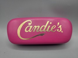 Candies Pink Hard Sunglasses Case - Designer Eyewear Holder Bent Corner - £1.43 GBP