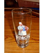 KULMBACHER MONCHSHOF BRAU BEER GLASS  GERMANY   .2 L  1960&#39;S - $91.73 MXN