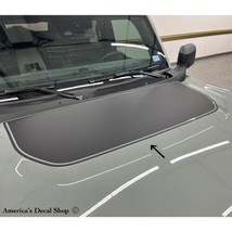 2021-2024 OEM Center Hood Overlay Decal Outline New 1PC Fits Bronco Rous... - £74.70 GBP