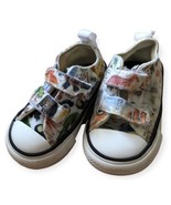 Toddler Converse All Star animal Print Sneakers Size 3 *uneven fade* - £8.30 GBP