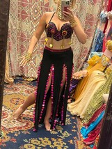 Belly dance dress ,dance show costume ,go-go dress,belly dance costume, belly da - $169.00