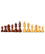 Wooden Chess Set 7.7cm King 32 Chess Pieces 32 Wooden Chess Wooden Chess... - £21.81 GBP