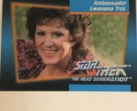 Star Trek The Next Generation Trading Card #17 Lwaxana Troi - $1.97