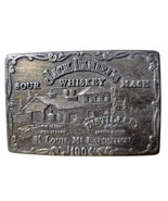 Jack Daniels Sour Mash Whiskey St Louis 1904 Exposition Vintage Belt Buckle - $17.10