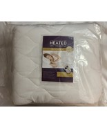Premium Diamond Quilted Heated Mattress Pad Queen Size - $109.34 CAD