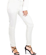 Magaschoni Slim Ankles with Zipper White Pants Sz-12 - £45.42 GBP