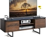 Medimall 2-Door Tv Stand For 55-Inch Tv, Media Console Table With, Bedroom. - $112.95