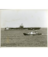 USS RANGER CV-61, OIL TANKER &amp; RUSSIAN SPY TRAWLER 8 X 10 BW PHOTO VERY ... - $99.95